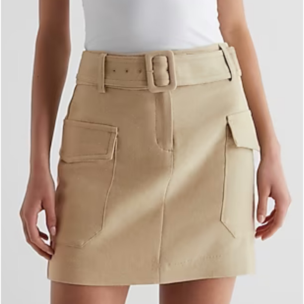 Express Cargo Mini Skirt